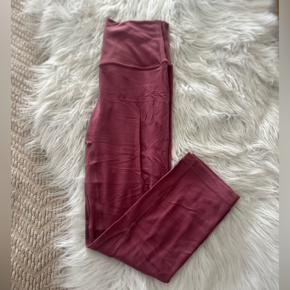 Lulu Lemon Align Pink Size 4